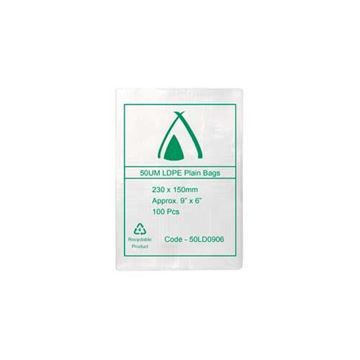 Picture of POLY PROP BAGS 50 um  230 x 150  1x1000